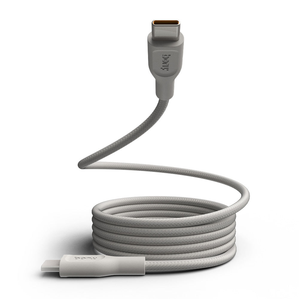 ElectroBoost - Magnetic 100W PD USB-C to USB-C Self-Winding Cable