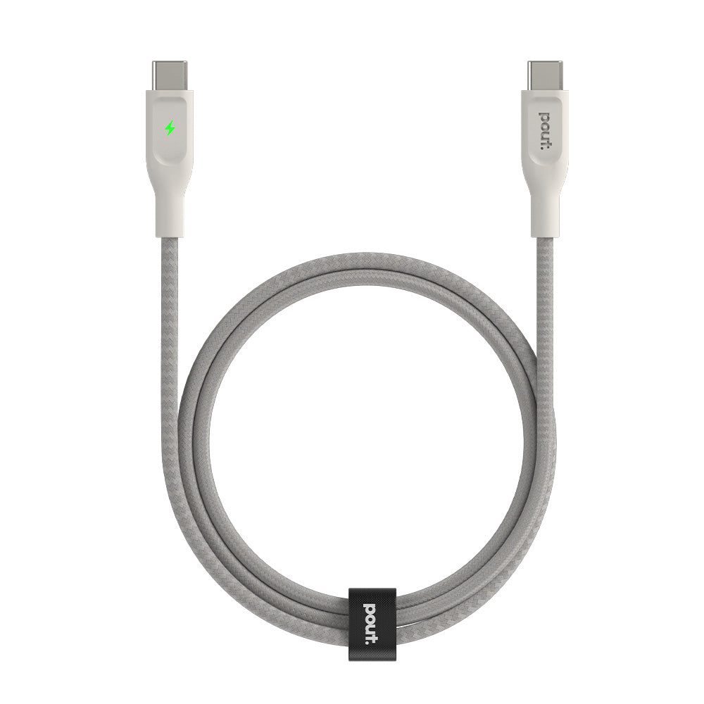 ElectroBoost - Thunderbolt LED 100W PD USB-C to USB-C Data Cable