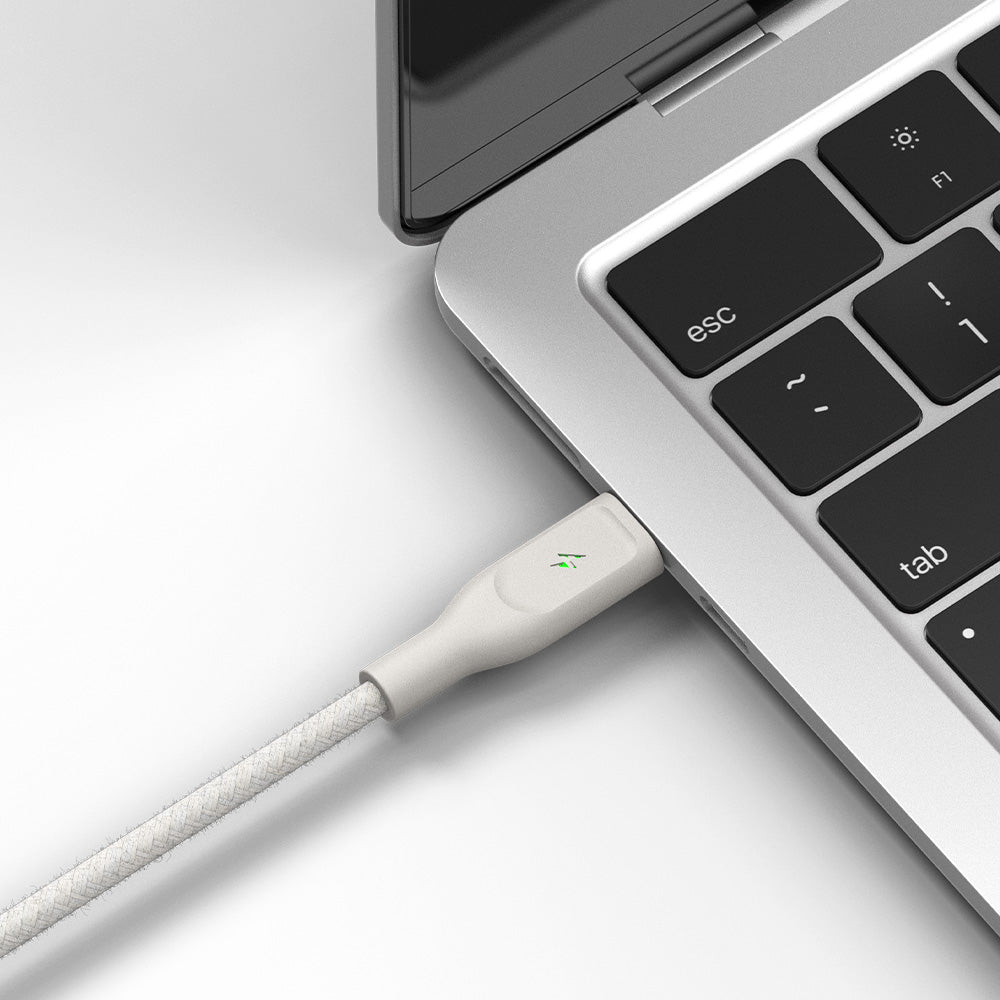 ElectroBoost - Thunderbolt LED 100W PD USB-C to USB-C Data Cable