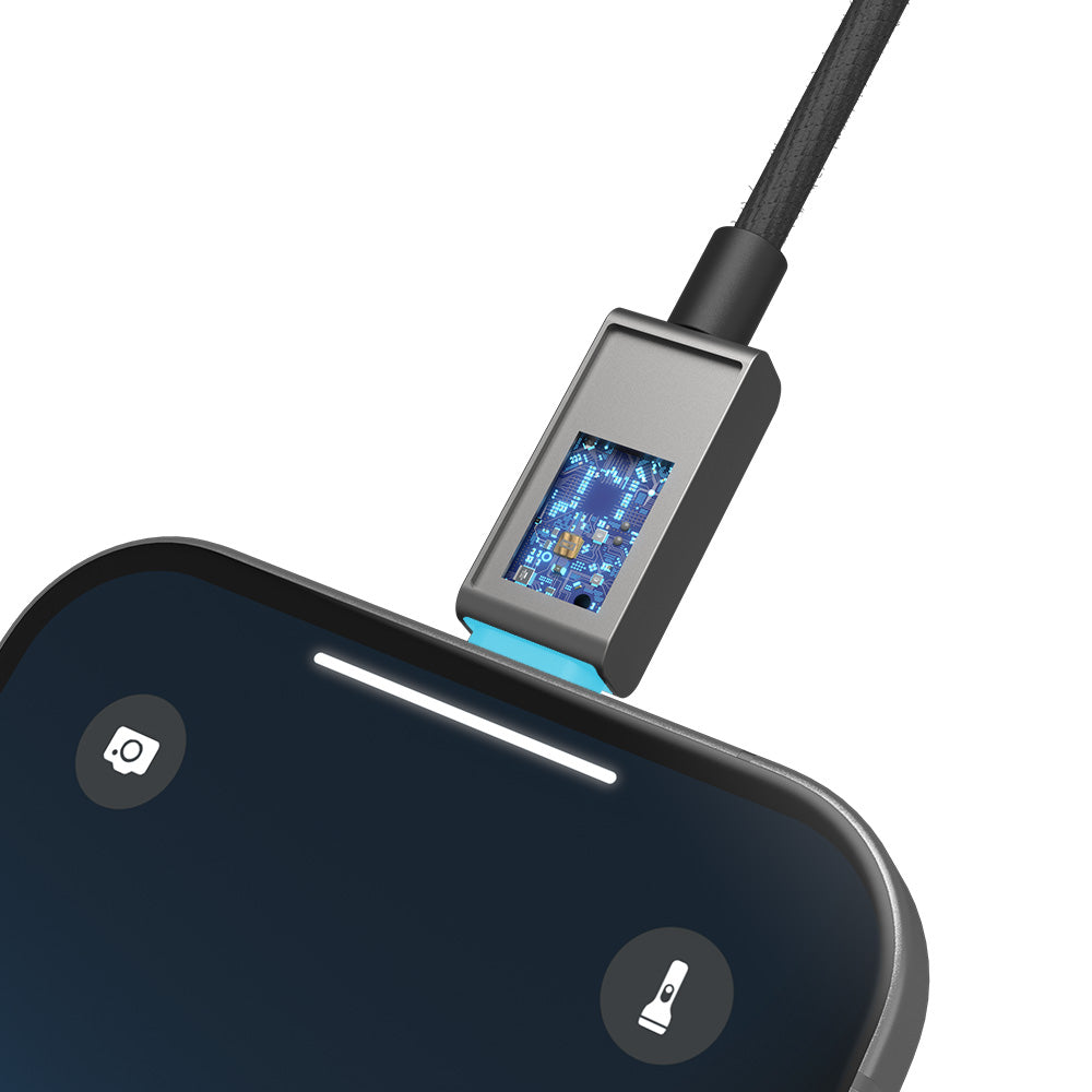 ElectroBoost - LED Display 100W PD USB-C to USB-C Data Cable