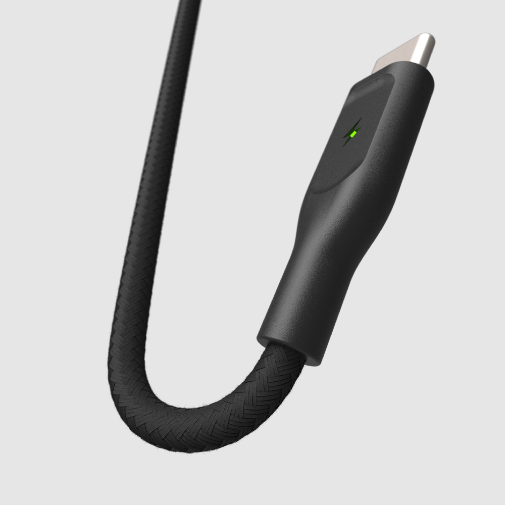 ElectroBoost - Magnetic 100W PD USB-C to USB-C Self-Winding Cable