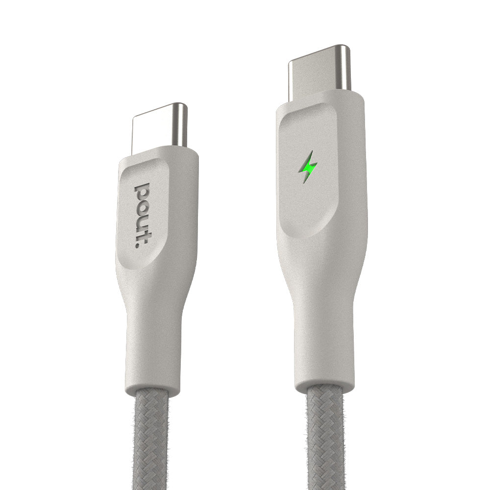 ElectroBoost - Thunderbolt LED 100W PD USB-C to USB-C Data Cable