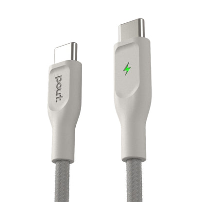 ElectroBoost - Thunderbolt LED 100W PD USB-C to USB-C Data Cable