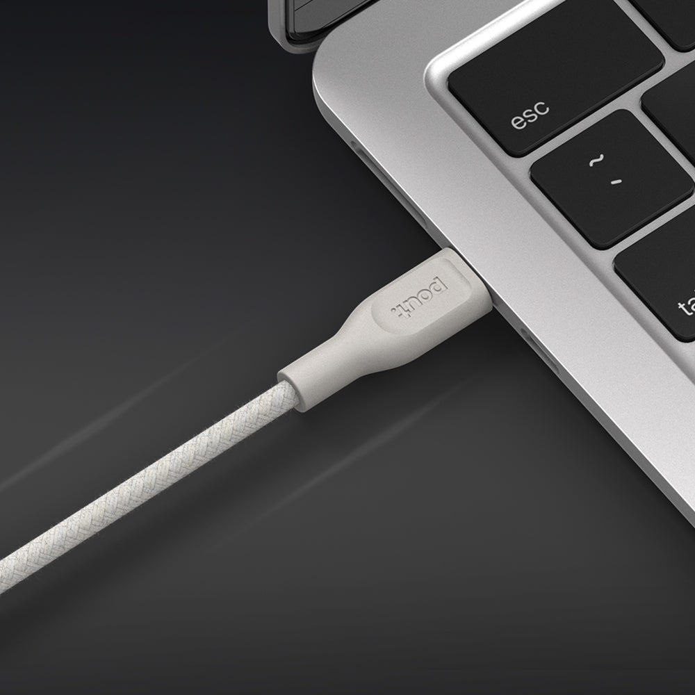 Supports USB-C PD 3.0 up to 100W (20V/5A), rapidly charging laptops, tablets, and smartphones including MacBook, iPad, and Galaxy devices. 