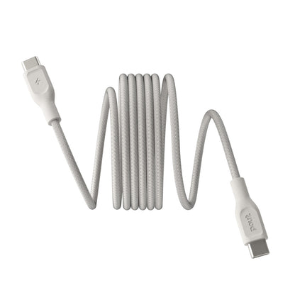 ElectroBoost - Magnetic 100W PD USB-C to USB-C Self-Winding Cable