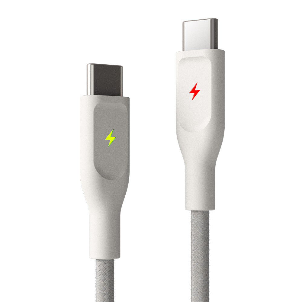 ElectroBoost - Thunderbolt LED 100W PD USB-C to USB-C Data Cable