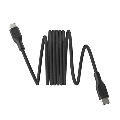 ElectroBoost - Magnetic 100W PD USB-C to USB-C Self-Winding Cable