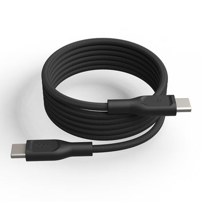 ElectroBoost - Magnetic 100W PD USB-C to USB-C Self-Winding Cable