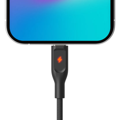 ElectroBoost - Thunderbolt LED 100W PD USB-C to USB-C Data Cable