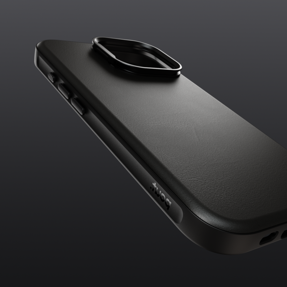 Eco-conscious finish adds grip and develops a rich, personal patina.