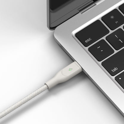ElectroBoost - Thunderbolt LED 100W PD USB-C to USB-C Data Cable