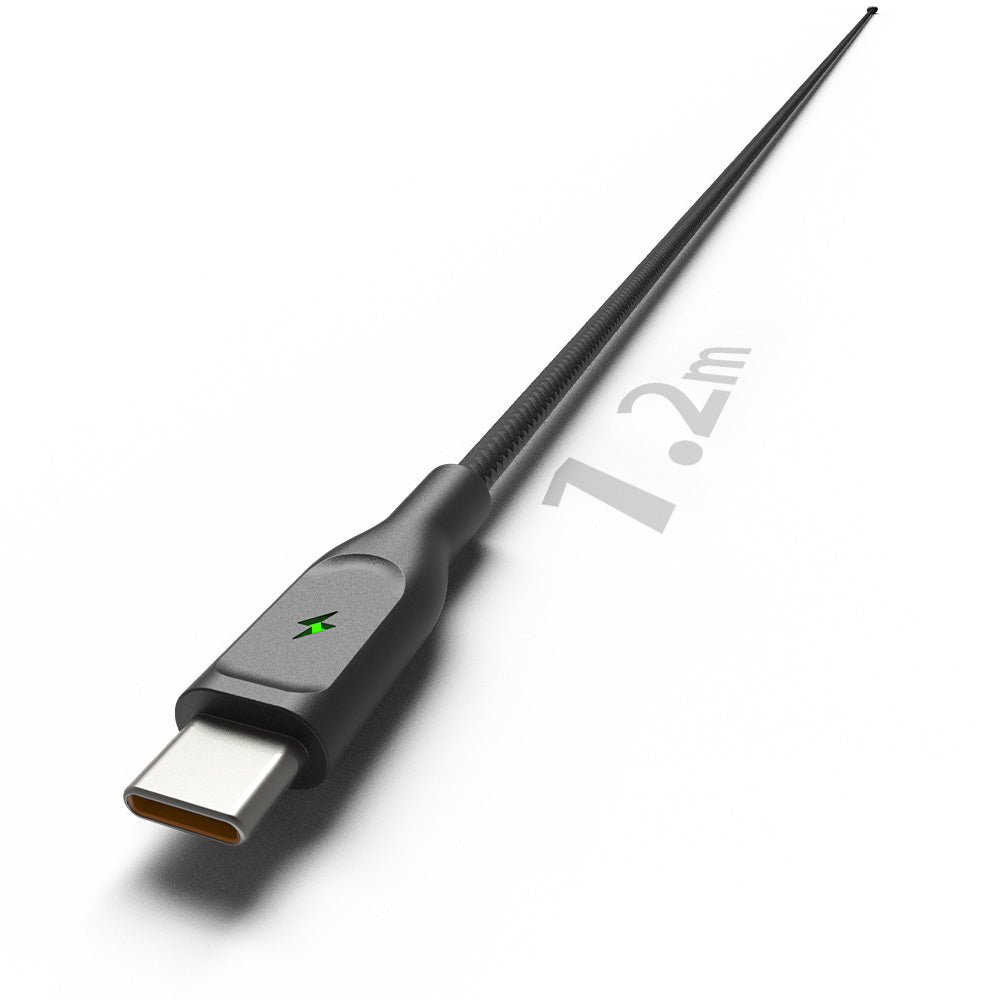 ElectroBoost - Thunderbolt LED 100W PD USB-C to USB-C Data Cable