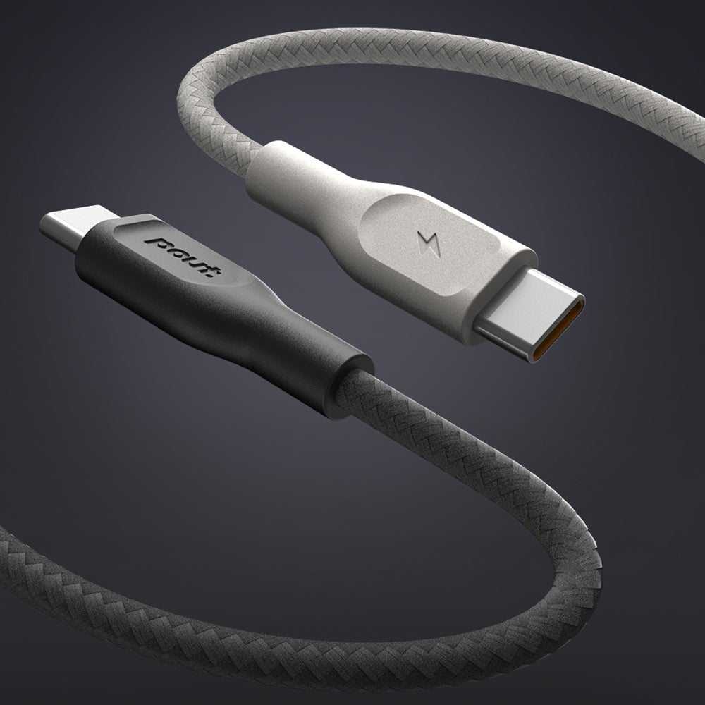 1.2m (4ft) cable with reusable strap for organized, clutter-free use.