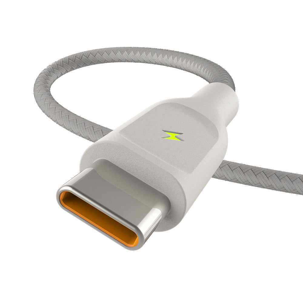 ElectroBoost - Thunderbolt LED 100W PD USB-C to USB-C Data Cable