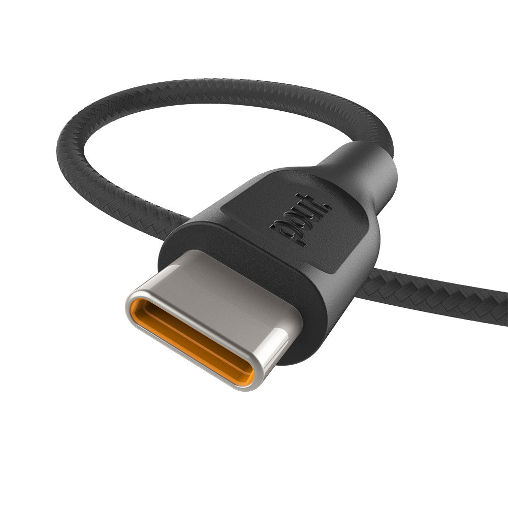 ElectroBoost - Magnetic 100W PD USB-C to USB-C Self-Winding Cable