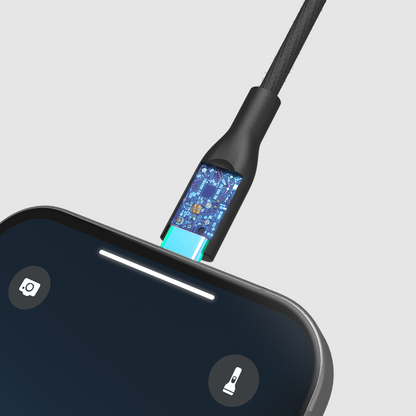 ElectroBoost - Magnetic 100W PD USB-C to USB-C Self-Winding Cable