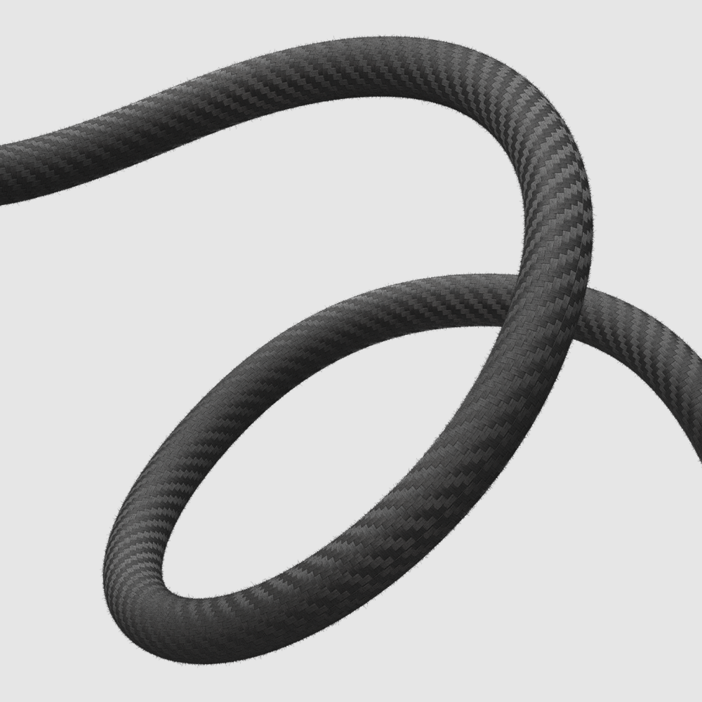 ElectroBoost - Magnetic 100W PD USB-C to USB-C Self-Winding Cable