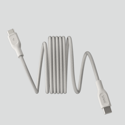 ElectroBoost - Magnetic 100W PD USB-C to USB-C Self-Winding Cable