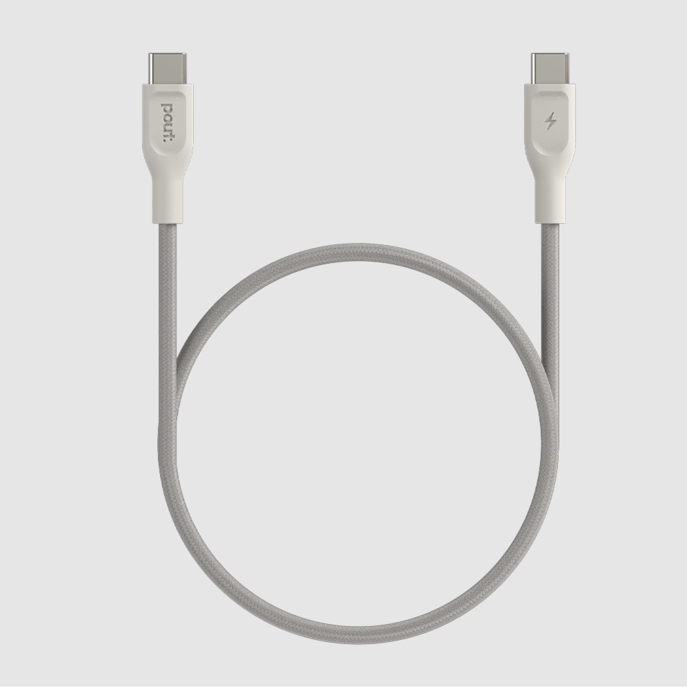 ElectroBoost - Magnetic 100W PD USB-C to USB-C Self-Winding Cable